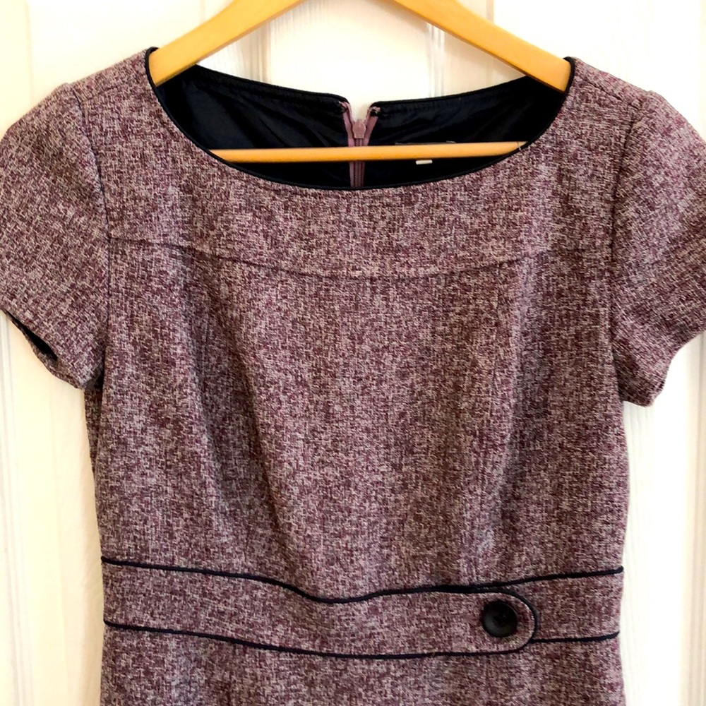 Ann Taylor Petites Purple Dress